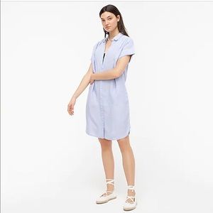NWT J Crew Baird McNutt Irish Linen Shirtdress